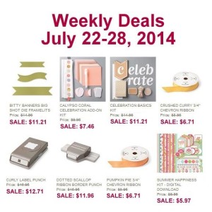 Weekly Deal July 22-29